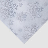 スノーフレークスシルバーグリッターダスティブルースパークル 薄葉紙 (詳細)