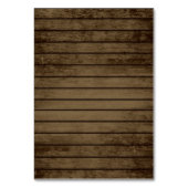 スノーフレークスバーンウッドシーティングカード テーブルナンバー (裏面)