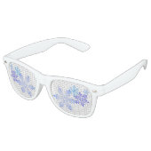 スノーフレークスパーティービーフサングラス レトロサングラス (アングル)