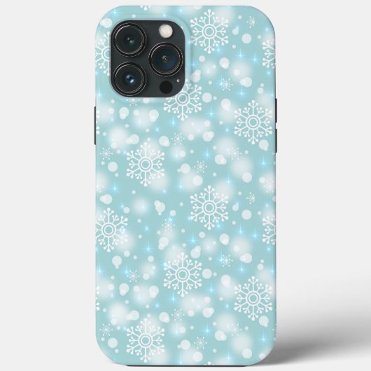 スノーフレークスホリデーウィンタークリスマスフェスティバル Case-Mate iPhoneケース (裏面)