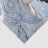 スノーフレークスホースクリスマスティッシュペーパー 薄葉紙 (詳細)