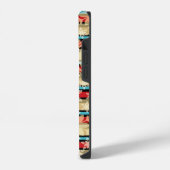 スノーフレークスマホケース iPhoneケース (左側面)