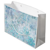 スノーフレークスラージ抱き枕 ラージペーパーバッグ (裏面アングル)