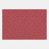 スノーフレークスレッドホリデイ ラッピングペーパーシート (正面2)