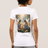 スノーフレークスロープ&フェアリーBBF Tシャツ (裏面)