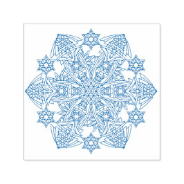 スノーフレークス フォーエバー セルフ インキング ラバースタンプ：ブジョー セルフインキングスタンプ