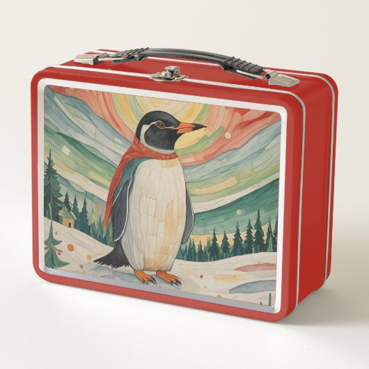 スノーフレークソーレ メタルランチボックス (正面)