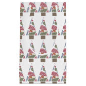 スノーフレークティラドロップツリスモール抱き枕 スモールペーパーバッグ (正面)