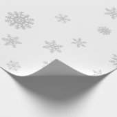 スノーフレークテクスチャラッピング紙 ラッピングペーパー (角)
