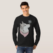 スノーフレークハスキー Tシャツ (正面フル)