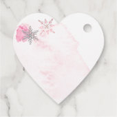 スノーフレークピンクとシルバーキンセアニェラ フェイバータグ (裏面)