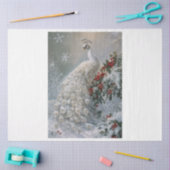 スノーフレークピーコック 薄葉紙 (クラフト)