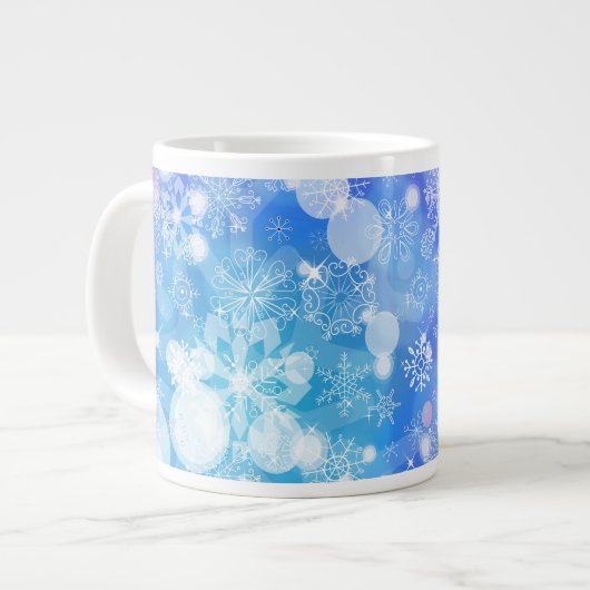 スノーフレークファンタジー ジャンボコーヒーマグカップ (正面左)
