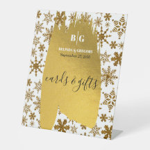 スノーフレークフェスティバルクリスマスウェディングカード&ギフト