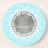 スノーフレークフォトコースター コースター (正面)