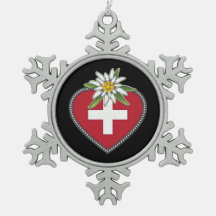 スノーフレークフレームオーナメント