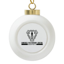 スノーフレークフレームオーナメント