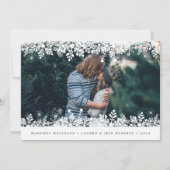 スノーフレークフレーム |ホリデーフォトカード シーズンカード (正面)