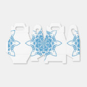 スノーフレークブルー フェイバーボックス (折り畳みなし)