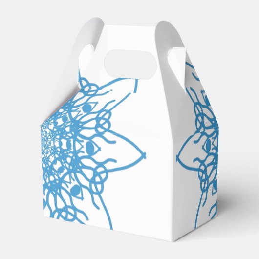 スノーフレークブルー フェイバーボックス (正面サイド)