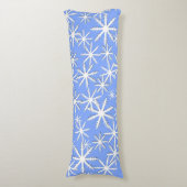 スノーフレークプリント ボディピロー (正面縦)