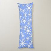 スノーフレークプリント ボディピロー (裏面 (縦))