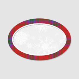 スノーフレークプレイド 名札