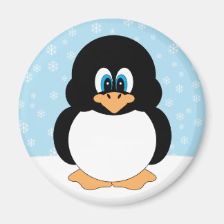 スノーフレークペンギン磁石 マグネット