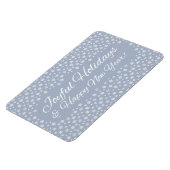 スノーフレークホリデーズマグネット マグネット (左側)