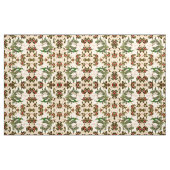 スノーフレークホリーウサギ ファブリック (ヤード)