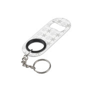 スノーフレークボトルオープナー キーホルダー栓抜き (裏面アングル)