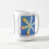 スノーフレークマグ コーヒーマグカップ (正面右)