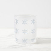 スノーフレークマグ フロストグラスマグカップ (中央)