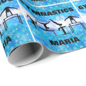 スノーフレーク体操ガールズイベント ラッピングペーパー (ロールコーナー)