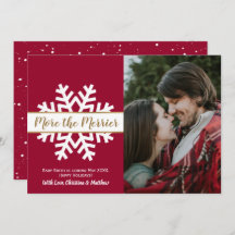 スノーフレーク写真クリスマス妊娠発表