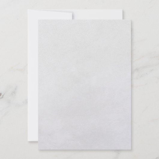 スノーフレーク冬の誕生日パーティーへの招待 招待状 (裏面)