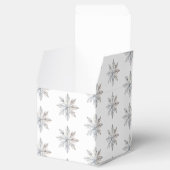 スノーフレーク冬の赤ちゃんシャワー フェイバーボックス (オープン)