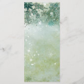 スノーフレーク冬ワンダーランドホリデースパークルメニュー メニュー (裏面)