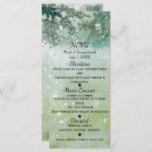 スノーフレーク冬ワンダーランドホリデースパークルメニュー メニュー (正面/裏面)