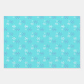 スノーフレーク包装紙束 ラッピングペーパーシート (正面2)