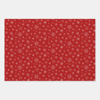 スノーフレーク包装紙 ラッピングペーパーシート