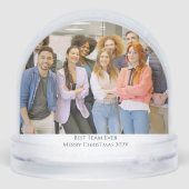 スノーフレーク同僚ミームアートフォトオフィスギフト (裏面)