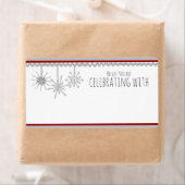 スノーフレーク名IDバッジステッカー ラベル (インサイチュ)