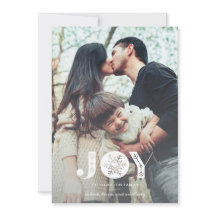 スノーフレーク喜びフルブリードクリスマスフォト