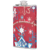 スノーフレーク挨拶I フラスク (左)