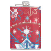 スノーフレーク挨拶I フラスク (正面)