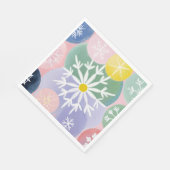 スノーフレーク星座 スタンダードランチョンナプキン (角)