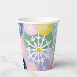 スノーフレーク星座 紙コップ