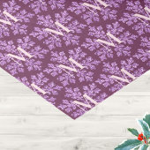 スノーフレーク梅パタきらきら光るーン素朴モノグラム 薄葉紙