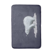 スノーフレーク極熊バスマット バスマット (正面縦)